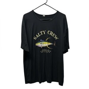 Black Salty Crew Graphic T-Shirt size 2XL unisex